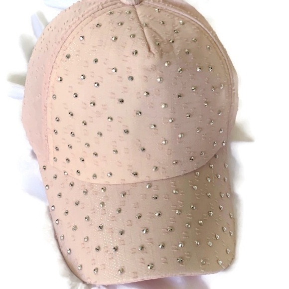 NEW-ELEGANTLY Blingy & Subtle Shimmer BaseBall Hat - Picture 6 of 8